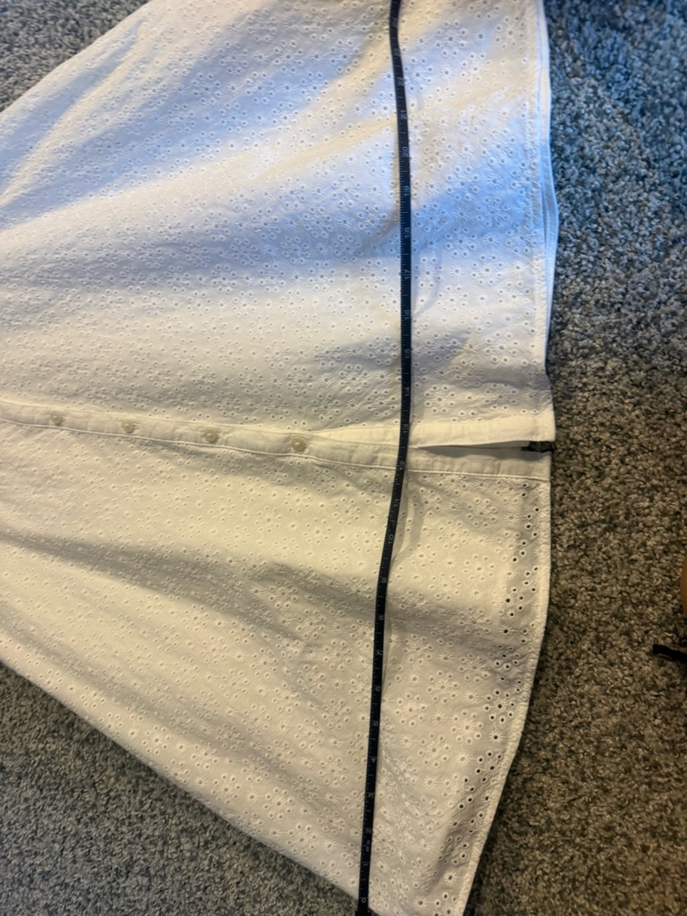 UNTUCKit White Button-Down Midi Dress - Picture 7 of 8